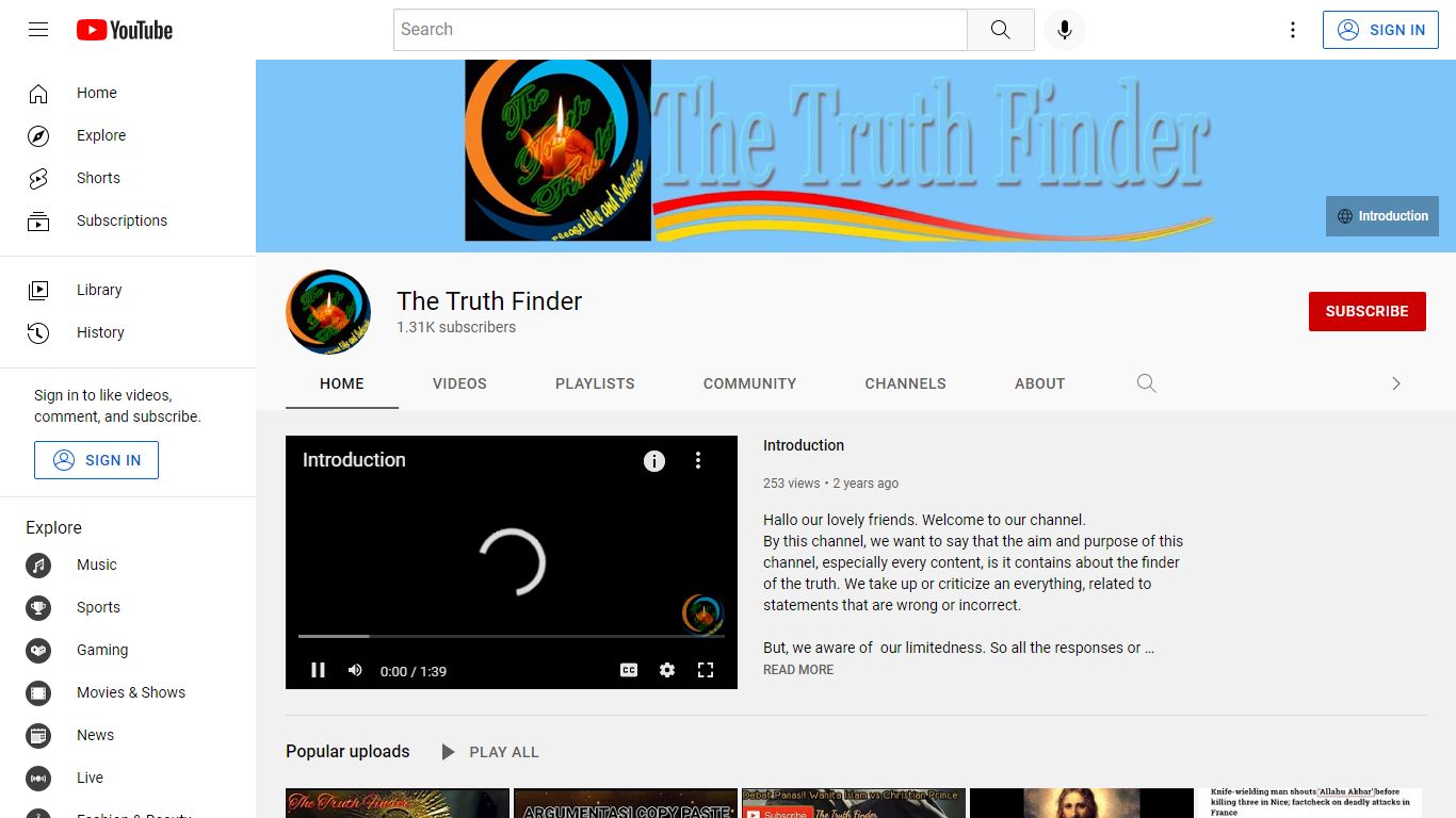 The Truth Finder - YouTube